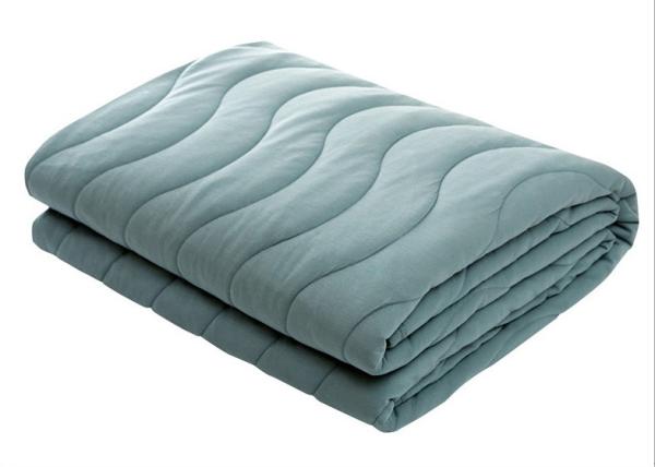 Machine Quilting Full Size Down Comforter , Solid Lightweight Down Comforter