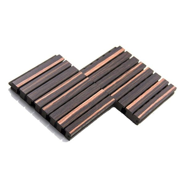MASTER ACOUSTIC Groove Wall Varnish Veneer Wooden Painted Slot Board Decorative Acoustic Grooved Panel