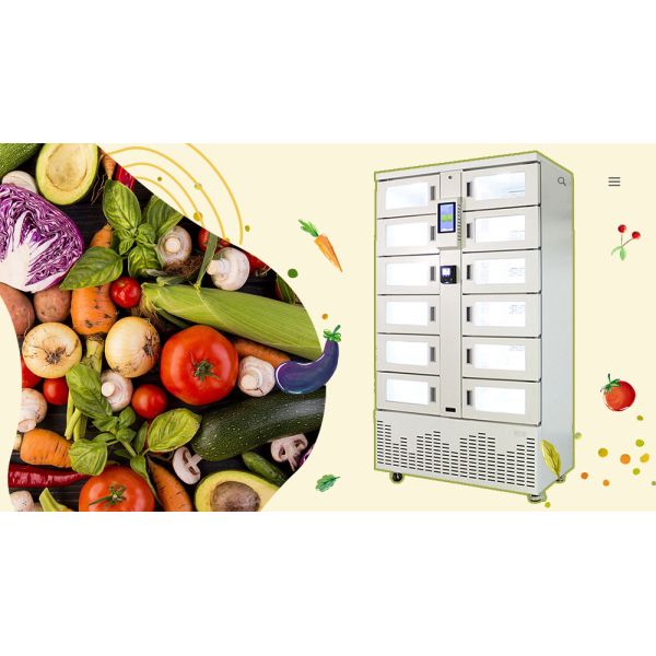 Winnsen Self Service Modern Smart Refrigerated Cooling Locker For Fresh Food