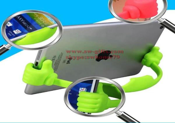 Hot Selling Adjustable Thumbs Stand Car Desktop Holder Mount For iPhone Samsung Tablet PCs