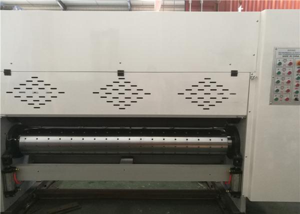 4 Colors Printer Rotary Die Cutter For Corrugated Fruit Carton Box Machine