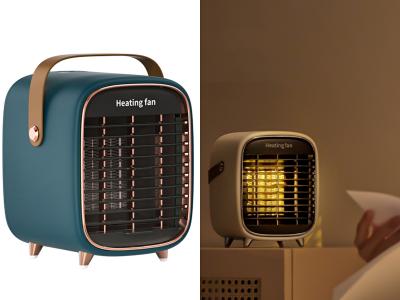 Silicone Electric Fan Heater FCC 900W Fast Heating Ptc Ceramic Portable Space