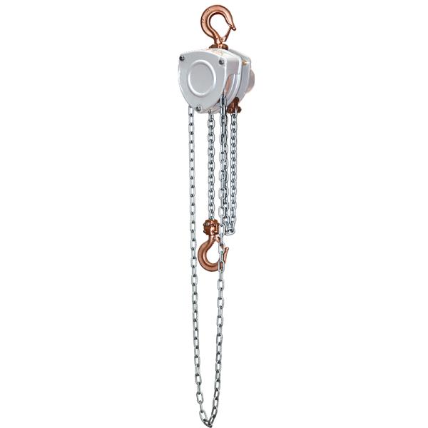 0.5-30Ton Capacity Chain Hoist with Heavy-Duty Alloy Steel Chain Material and N.W. of 11-140KG