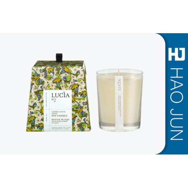 2017 High Quality Customised Logo Printed Fancy Fashion Cardboard Paper Luxury Candle Boxes