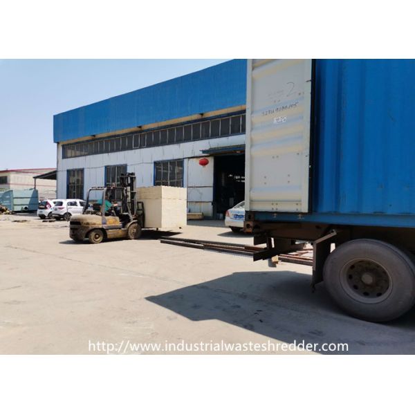 Poder más elevado del corte del papel del cartón de la caja de color de la trituradora de residuos industrial del cartón de la cartulina