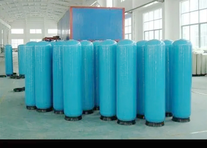 1000L Maintainable Household FRP Water Treatment Tank With 2 Inch Inlet Outlet Connect