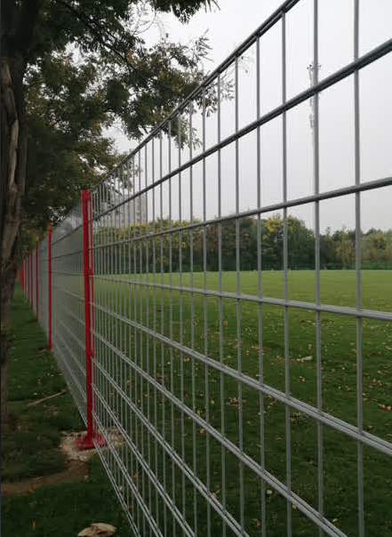 Twin Rod Double Wire Fencing Panel High Rigidity Perimeter System