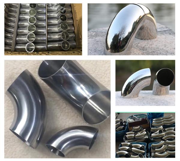 Hot Sales Stainless Steel Pipe Fittings 180 Degree LR BW Elbow OD 3 Customized  SCH40S A403 Gr.321 Fittings