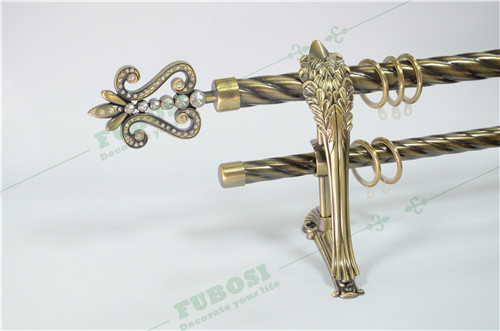 Hot Sale Luxury Beaded Curtain Rod Set/ Curtain Rod Good Supplier in China