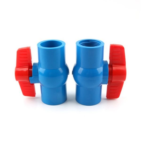 PVC Compact TIS / ANSI / DIN / JIS Standard Water Ball Valve