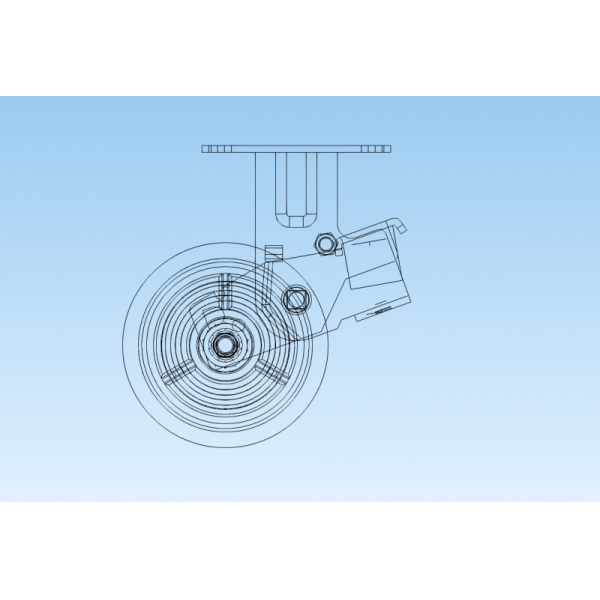 Medium Duty Casters And Durable PP Industrial Wheel Casters  4
