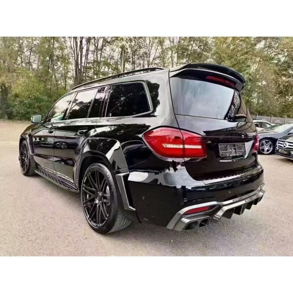 X166 Mercedes Wide Body Kit GLS450 GLS63 2015 Front Lip Spoiler Widebody Kit