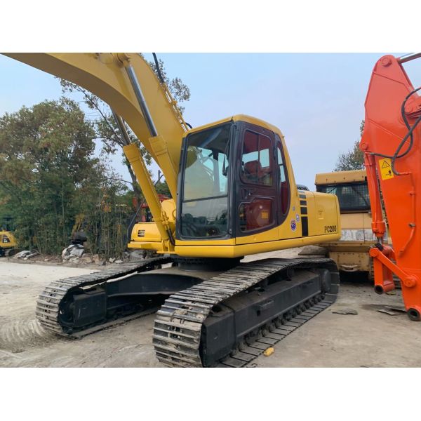 Alta eficiencia Usado Komatsu PC200 6 Excavadora original de Japón Poderosa
