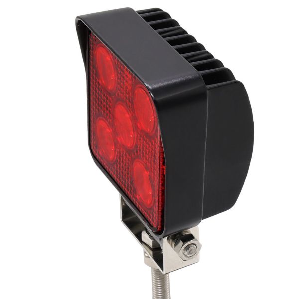 15W Tracteur Spot Light Blanc Rouge Bleu Ambre Lumières de travail pour tracteurs