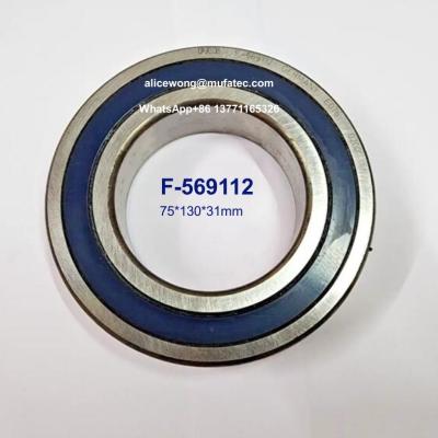 F-569112 rolamentos de servomotores rolamentos de motocicletas rolamentos de impressora rolamentos de esferas de cerâmica 75*130*31mm
