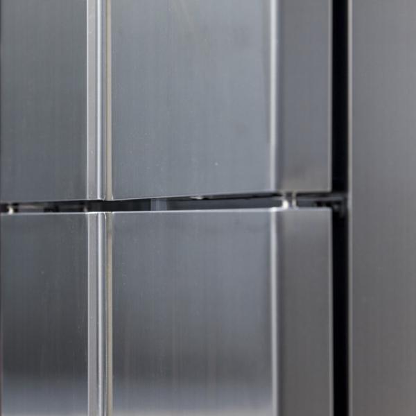 Refrigerador vertical de arrefecimento por ar de 600L para equipamento de refrigeração de salas frias GN1/1