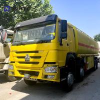 Sinotruk Howo Oil Tank Truck 8X4 400HP LHD Diesel Fuel Oil Refueling Tanker Entrega