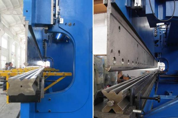 Heavy Duty Metalworking CNC Hydraulic Press Brake with 400L Oil Tank Capacity 200T Max. Pressure and Adjustable Stroke
