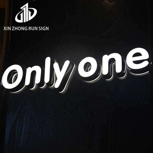 Customized Stainless Steel/Acrylic Size Led Light Emitting 3d Letter Logo