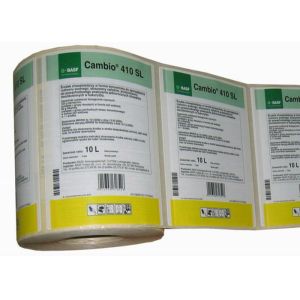 Материал ярлыка бутылки медицины цвета Пантоне эко- дружелюбный водоустойчивый