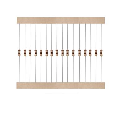 ETOPMAY DIP Fixed Carbon Film Resistor 100Ω 1/4W 1/2W 1W 5%