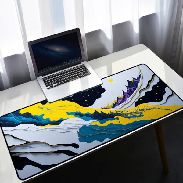 Personalized DIY Abstract Pad Mouse Custom for Home Office Gifts 400x900 Gaming Style