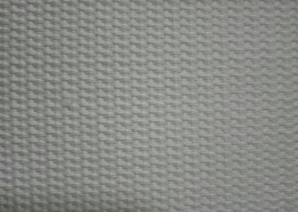 White Cotton Conveyor Belt For Stackers , 4 Ply Corrugator Belt for transport