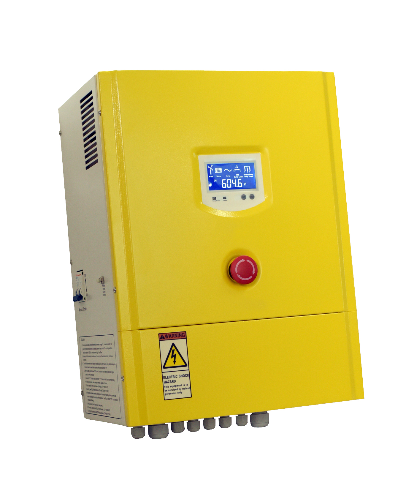 Durable 10kW VAWT System with MPPT Controller - 20 Year Design Life