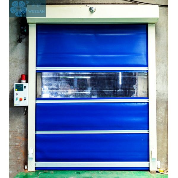 Security 5.5KW 1.0m/S PVC Roller Shutter Doors