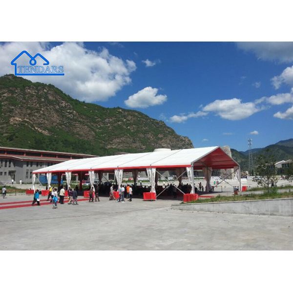 Aluminum Alloy Huge Party Tent PVC Marquee Tent Weatherproof With Sidewalls Large Tents Event Marquee Tent