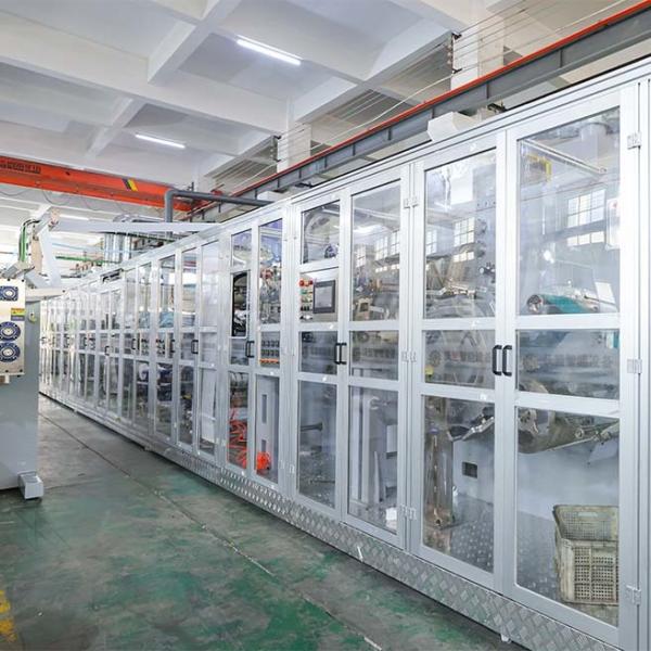 Stable Production 700pcs/min Baby Training Panties Production Line CE Certificate