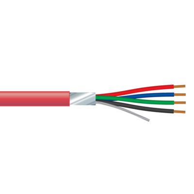 CE Antiwear Fire Rated Fire Alarm Cable , PVC Copper Smoke Alarm Wire