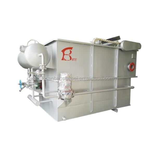 220V 380V Standard Waste Water Treatment Systems Daf Dissolved Air Flotation Machine