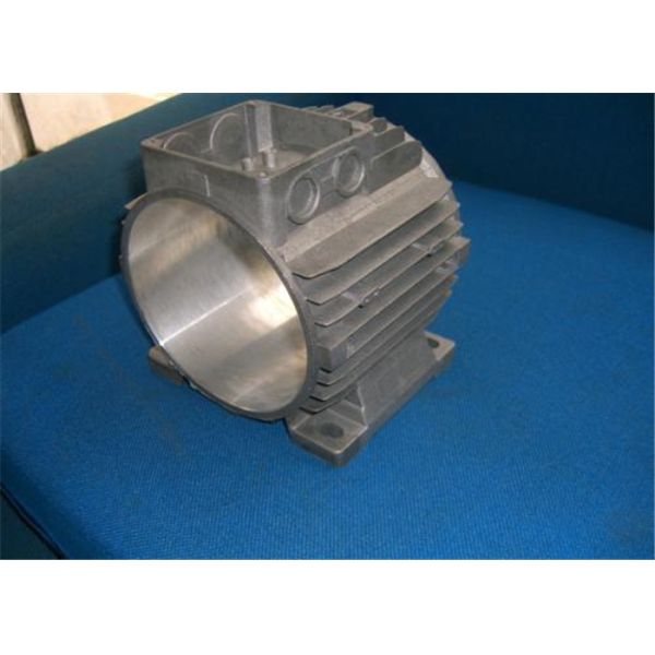 Industrial Control Aluminum Precision Casting Motor Housing Dark Gray Military Green