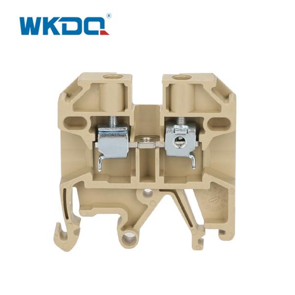 JSAK 2.5EN Series Beige Screw Connection Terminal Block 2.5mm² Cross Section