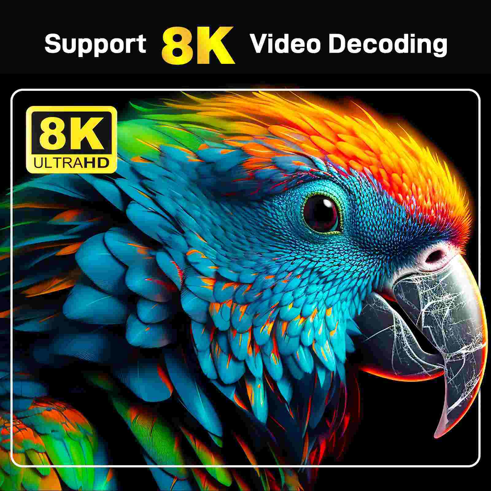 TV98 Plug And Play Android TV Box 8K For Streaming Global Channels