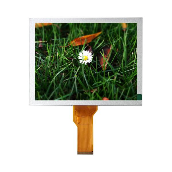 Industrial 8 Inch TN TFT LCD Display Screen 800x600 Brightness 500nits