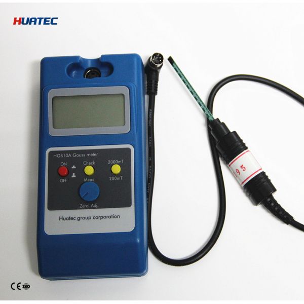 HGS-10A Wide Range Digital Tesla Meter with LCD Display for DC Magnetic Field Measurement