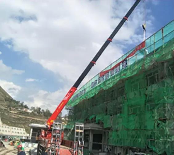 10 Ton 20 Ton Sany Boom Mounted Crane SPS25000 SPS5000 High Load Moment and Guarantee