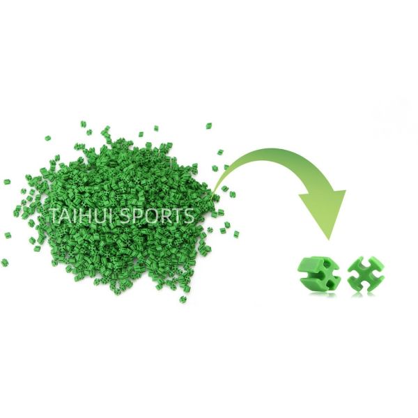 Eco Friendly Non Toxic UV Protection TPE Rubber Granules for Artificial Grass Infill