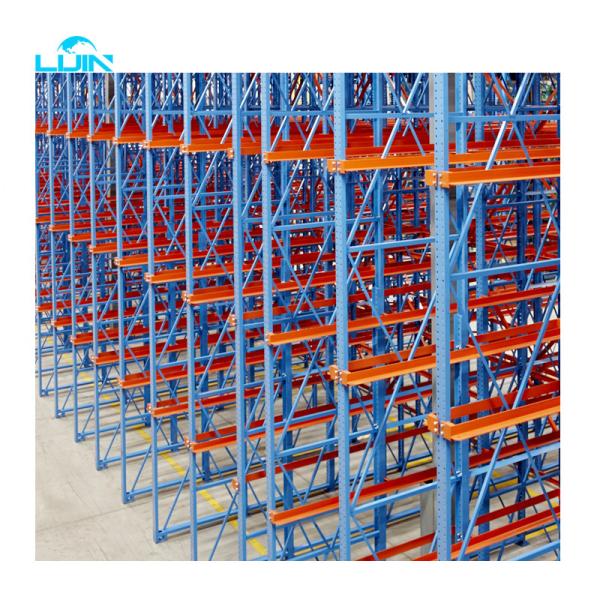 Heavy Duty Beam Shelving Rack / Warehouse Storage Selective Pallet Racking