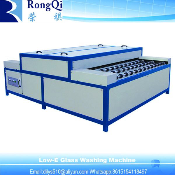 Industrial Horizontal Glass Washing & Drying Machine Low-E Glass Available