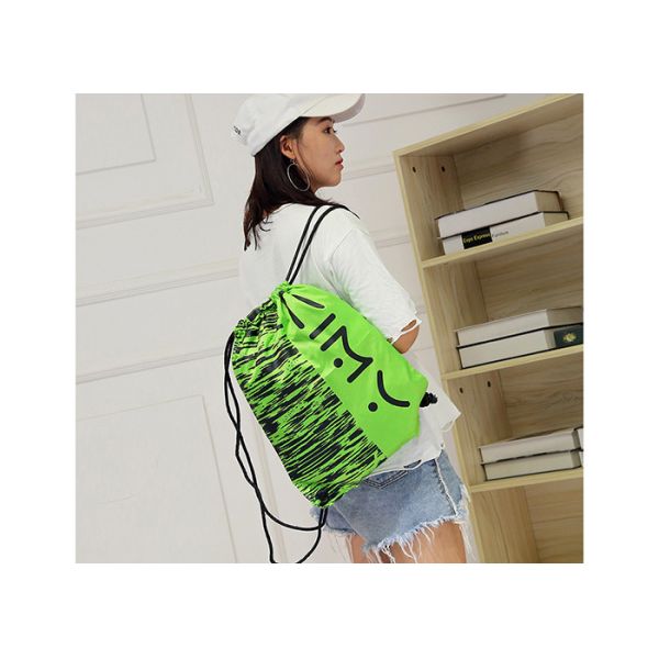 Premium Drawstring Gym Bag , Personalized Drawstring Bags Large Capacity