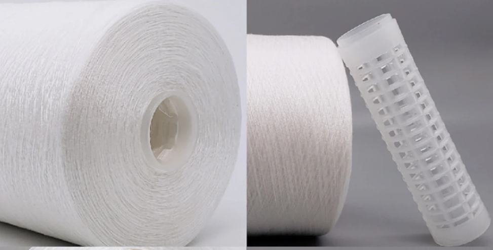 45/2 100% Polyester Spun Sewing Yarn With Dyeing Tube White , Black ,Colors