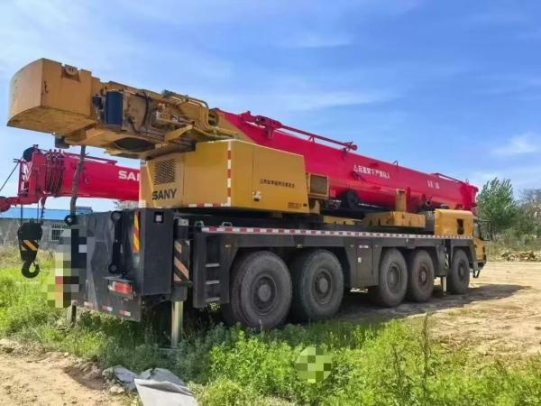 2021 Model Used All Terrain Cranes 260 Ton Sany SAC2600T8 Counterweight Of 90 Tons