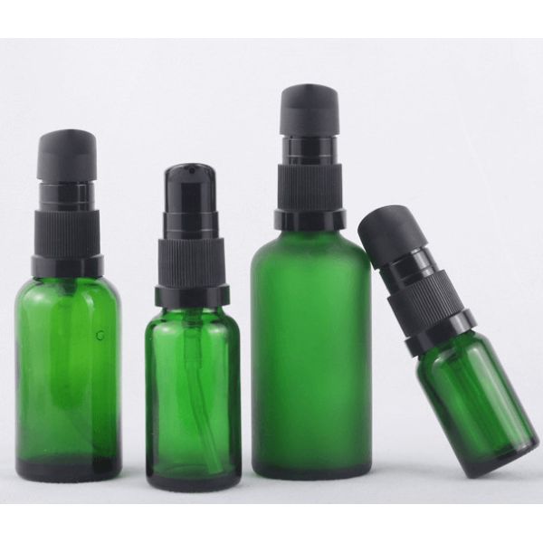 Amber 4oz 2oz Green Glass Mist Spray Bottles 2 Oz Boston Round Spray Bottle With Fine Mist Sprayer