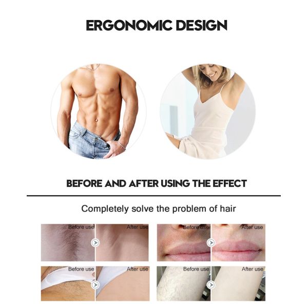 Permanent IPL Hair Removal Epilator Depilatory ICE Cool Laser Full Body Use