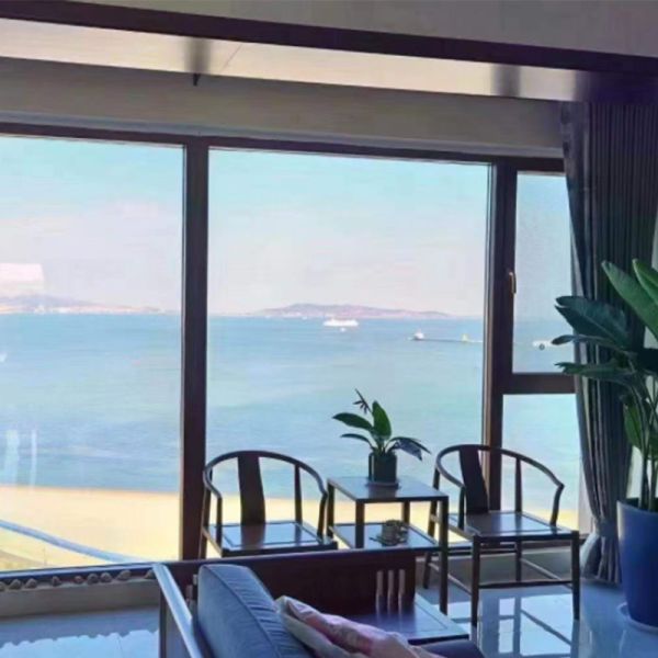 Cortina esmaltada doble de la lumbrera del marco AS2047 de la ventana de aluminio estándar del marco