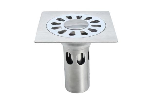 Anti Mosquito Square Floor Drain Cover , Deodorization Shower Drain Grate