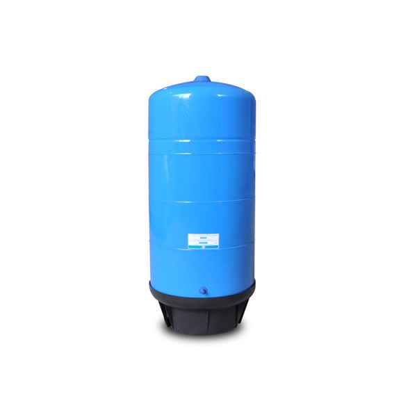 28G Blue Color RO Water Storage Tank Carbon Steel Material 38cm Height